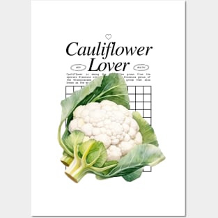 Cauliflower Lover - Veggies Power Posters and Art